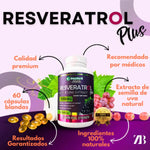 Resveratrol en capsulas Green world 1600 mg