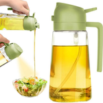 🍳 ACEITERO 2 EN 1 PRO – Rocía o vierte sin desperdiciar aceite