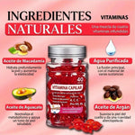 SilkDrops™ Vitaminas para el Crecimiento del Cabello