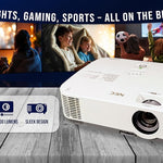 Proyector Profesional NEC NP-P401W: 4,000 Lúmenes y Alta Definición HD