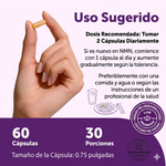 🧬Complejo NMN 10 en 1 de 1000 mg (60 Cápsulas) 🌿