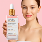 2X1 Aceite Post-Afeitado Truly Soft Serve - Piel de Seda e Hidratada