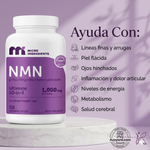 🧬Complejo NMN 10 en 1 de 1000 mg (60 Cápsulas) 🌿