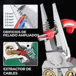 Alicate Multifuncional 8 en 1 Corta, pela y ajusta cables en segundos 🔧