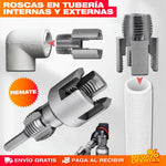 SET X2 GUÍA DE ROSCADO TUBERÍA PVC
