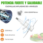 Molino Picador Eléctrico 2L 🔌 – Carne, Verduras, Ajo, Chile y Más 🌶️