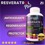Resveratrol en capsulas Green world 1600 mg