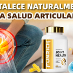 ALIVIO RÁPIDO DEL DOLOR ARTICULAR – Fórmula 4 en 1 (Glucosamina + MSM + Cúrcuma) | FUNRICH: Muévete Sin Dolor