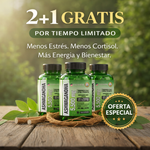 Ashwagandha™ FÓRMULA AMERICANA ⚡ Menos Estrés. Menos Cortisol. Más Energía y Bienestar