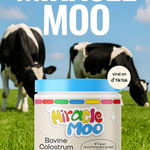 🥛 MIRACLE MOO ™   – Suplemento Natural de Calostro Bovino + Envío Gratis