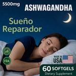 Ashwagandha™ FÓRMULA AMERICANA ⚡ Menos Estrés. Menos Cortisol. Más Energía y Bienestar