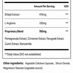 SHILAJIT ULTRA 60 CÁPSULAS - MÁXIMA POTENCIA🔥
