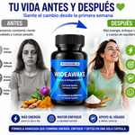 WIDEAWAKE – Energía y Enfoque Mental con Detox Natural (60 cápsulas) 🍃