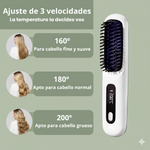 SMOOTHBRUSH™ | Cepillo Alisador Inalámbrico – Cabello Perfecto en Minutos sin Cable