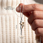 Collar Abrazo Eterno Plata de Ley 925