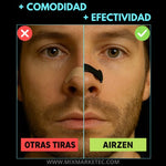 AirZen™ Kit 4 dilatadores nasales + 30 parches magnéticos