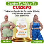 🌿 2x1 🔥 Cúrcuma 95% Antiinflamatorio Natural Potente + Envío Gratis
