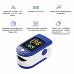 OXICHECK PRO™-OXIMETRO DE PULSO DIGITAL 🫀 MIDE OXIGENO Y FRECUENCIA CARDIACA + ENVÍO GRATIS 📦